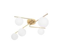 Lamapara de techo metal color dorado serie analu 79cm 17 cm