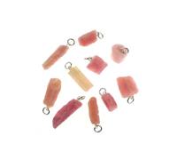 LAMARE - Colgantes Turmalinas - Turmalinas en Bruto - Especial Regalo - 1 unidad (Turmalina Rosa (Rubelita))