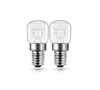 LAMARE Pack de Bombillas - E14, 10W, 2700K Blanco Cálido - Regulables, Aptas para horno, Microondas, Lámparas de sal - 2 unidades