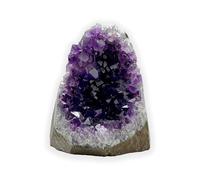 LAMARE - Piedra Drusa Amatista de Uruguay - Geoda Amatista - Minerales Preciosos - Ideal Para Decoración - Pieza Única (Entre 0,5-0,6 kg)