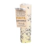 LAMARE Velón Esotérico Pirita - Dinero - Vela Esotérica Ritual - Velas Artesanales con Mecha 100% Algodón Natural