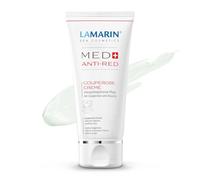 LAMARIN Med+ Anti-Red Serum for Sensitive Skin, Contains Sea Salt Extract and Alteromonas Ferment Extract, Made in Germany | 0.5oz Tube
