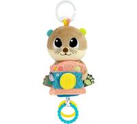 Lamaze Juguete para cochecito Arty Says Cheese – Clip and Go, sensorial para bebés 0-6 meses