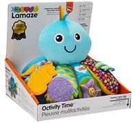 Lamaze de Bizak, Pulpo Multiactividades, Juguete Sensorial Bebé, Pulpo de 8 Tentáculos con Diferentes Actividades, Incluye Anilla Clip