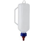 Lamb Bottle, Goat Milk Feeder, Small Animal Nursing, Silicone and Calf Drink Bottle, Multifunctional Feeding Supply for Sheep, Goats, Livestock, 11.81x3.15x2.36 Inches