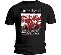 Lamb of God - T-Shirt # M Black Unisex # Enough Is Enough