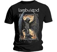 Lamb of God - T-Shirt # Xl Black Unisex # Winged Death