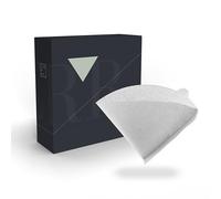 Lambda Coffee 100 filtros de papel para filtros manuales Sierra, tamaño V01, compatibles con V60