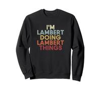 Lambert Name Lambert Personalized Name First Given Sudadera