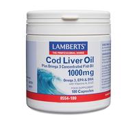 Lamberts Aceite De Higado De Bacalao 1000mg - 180 Cápsulas
