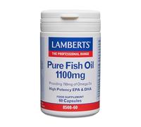 Lamberts Aceite de pescado puro 1100 mg 60 cápsulas