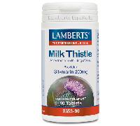 Lamberts Cardo Mariano 6250mg (200mg Silimarina) 90 Comprimidos