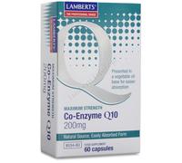 Lamberts Co-Enzima Q10 200mg Ubiquinona 60 Comprimidos