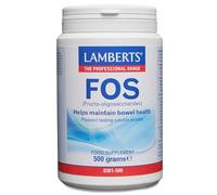 Lamberts Eliminex® FOS Prebiótico Natural | Fibra de Achicoria (Inulina) | Flora Intestinal y Tránsito | 500 g Polvo | 100 Días | Calidad Farmacéutica GMP