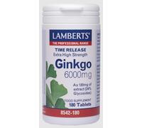 Lamberts Ginkgo Biloba 6000 mg – 180 tabletas