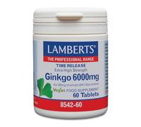 Lamberts Ginkgo Biloba 6000mg 60 comprimidos