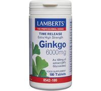 Lamberts Ginkgo Time Release Extra High Strenght 6000 mg 180 comp