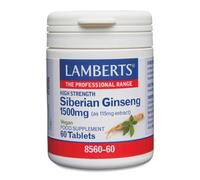 Lamberts Ginseng Siberiano 1500Mg, 60 Tabletas, 60 unidad, 1