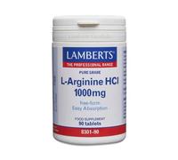 Lamberts L-arginina Hci 1000 mg 90 comp