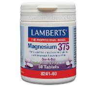 Lamberts Magnesio 375 60 Tabletas