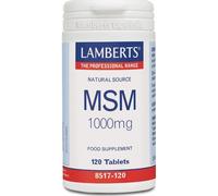 Lamberts Suplemento MSM 1000 mg – 120 tabletas
