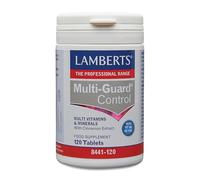 Lamberts Multi-Guard Control | Multivitamínico con Cromo, Magnesio y Canela | Energía y Metabolismo de la Glucosa | 120 Tabletas | 60 Días | Calidad Farmacéutica GMP