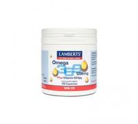 Omega 3,6,9 1200 mg + Vitamina D3 120 Caps. de Lamberts