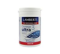 Complemento Alimenticio De Aceite De Pescado Ultra Puro Omega 3, En Cápsulas 1300Mg - Lamberts Omega 3 Ultra Pure Fish Oil 1300Mg 60 uds.