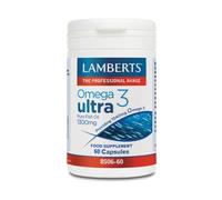 Complemento Alimenticio De Aceite De Pescado Ultra Puro Omega 3, En Cápsulas 1300Mg - Lamberts Omega 3 Ultra Pure Fish Oil 1300Mg 60 uds.