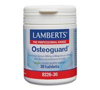 Lamberts Osteoguard | Calcio, Magnesio, Vitaminas D3 y K1 con Boro | Salud Ósea | 30 Tabletas | Calidad Farmacéutica GMP