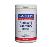 Lamberts Rutina y Vitamina C 500mg + Bioflavonoides 90comp