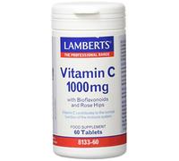 Lamberts Vitamina C 1000mg con Bioflavonoides y Escaramujo - 60 Tabletas