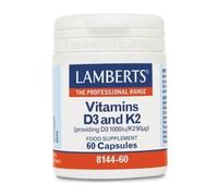 Lamberts Vitamina D3 1000 Ui Y K2 90 µg 60caps