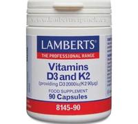 Lamberts Vitamina D3 2000 Ui+K2 90 mcg 90 caps