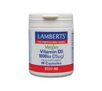 Lamberts Vitamina D3 Vegana 1000 Ui (25 µg) 90 Cápsulas