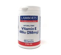 Lamberts Vitamina E Natural 400 ui 180 comp