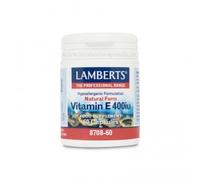 Lamberts Vitamina E, Natural 400UI - 60 Cápsulas