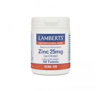 Zinc 25 mg (Como citrato) 120 Tabs. de Lamberts