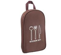 Lambo - Almacenamiento para Equipamiento de Camping | de Almacenamiento para Utensilios de Cocina de Campamento | Bolsillo para Utensilios de Cocina para Acampar Viajes, Tenedor