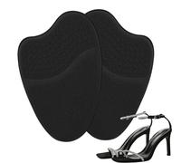 Lambo Almohadillas de tacón alto, cojín de fútbol, cojín de tacón alto, almohadillas autoadhesivas para los pies con inserciones de almohada, almohadilla para el sudor del pie para niñas y corredores