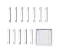 Lambo Hebilla autoadhesiva para sombrilla, clip magnético para mosquitera, ventana, herramientas fijación para ventanas domésticas, instalación sin taladrar