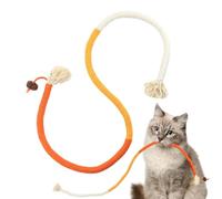 Lambo Juguete de varilla para gatos, cuerda de alambre para gatos, juguete para morder gatos, con hierba gatera perfumada, duradero y, juguete interactivo para gatos domésticos