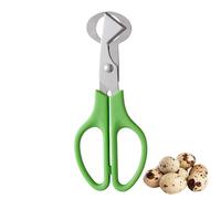Lambo Tijeras de cáscara de huevo, tijeras para huevos de codorniz, herramienta de acero inoxidable para pelar, herramienta de corte con mango cómodo para casa y cola de gallina