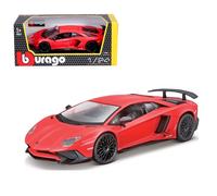 Lamborghini Aventador Coupe Modelo Auto Metal Bburago Colección Escala 1:24