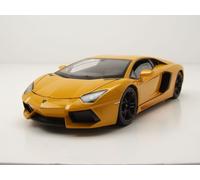 2011 Lamborghini Aventador LP700-4 Amarillo 1:24 Welly 24033