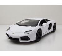 Lamborghini Aventador LP700 Coche a Escala Blanco 1:18 Rastar