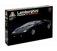 Lamborghini Countach 25 Aniversario Kit De Plástico Modelo 1:24 ITALERI