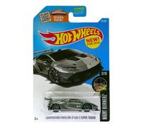 Lamborghini Hurac n LP 620-2 Super Trofeo 82/250 Plateado Hot Wheels Night Burnerz 2016