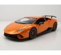 Lamborghini Huracan Performante 2017 Burago Coche Modelo 1:24 Naranja Metálico