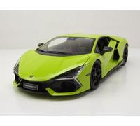 Maisto Lamborghini Revuelto (2023): Modelo de Coche a Escala 1:18, capó, Maletero y Puertas móviles, Verde (531464G)